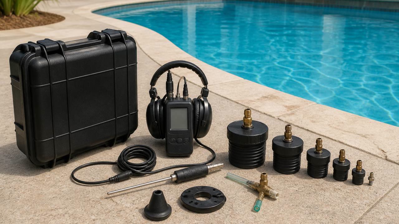 Pool Leak Detection Equipment Deck near Orlando
